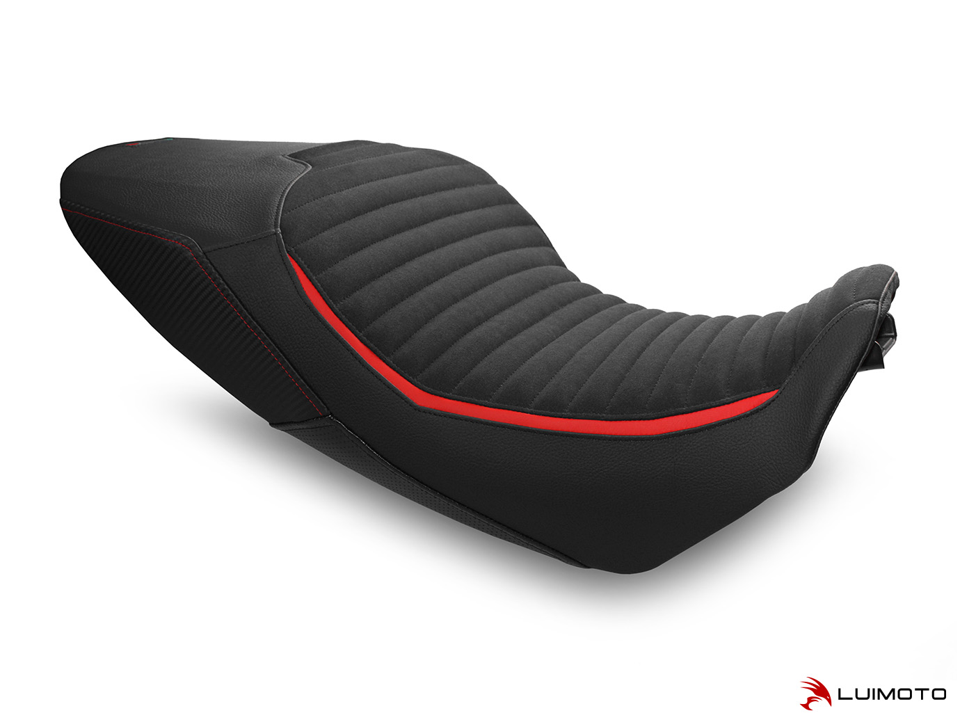 LUIMOTO Classic Sport Edition Rider Seat Cover for the DUCATI DIAVEL 1260 (2019+) - OE Seat LUIMOTO Classic Sport Edition Rider Seat Cover for the DUCATI DIAVEL 1260 (2019+) - OE Seat